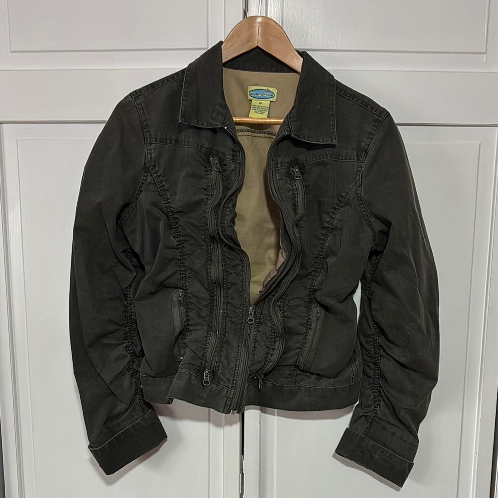 Charcoal Cotton Jacket